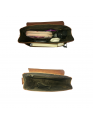 Women Crossbody Genuine Leather Brown Messenger Sling Shoulder bag 